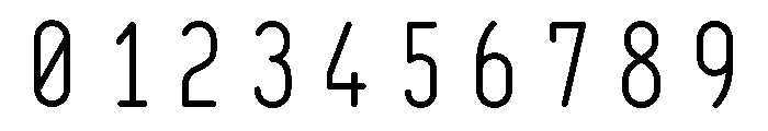 VellsMono Light Font OTHER CHARS