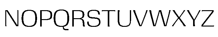 Velo Sans Display Light Font UPPERCASE