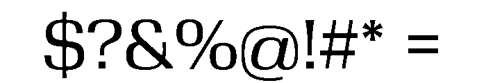Velo Sans Display Regular Font OTHER CHARS