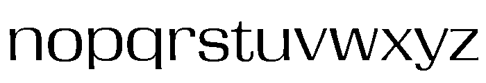 Velo Sans Display Regular Font LOWERCASE