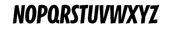 Velocity ExtraBold Font LOWERCASE