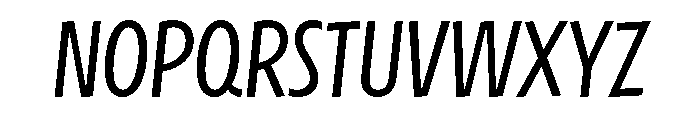 Velocity Medium Font LOWERCASE