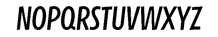 Velocity SemiBold Font UPPERCASE