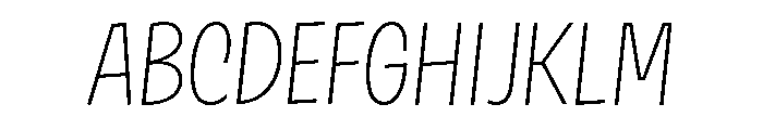 Velocity Thin FONT