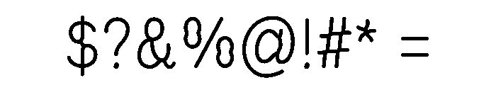 Velvelyne Book Font OTHER CHARS