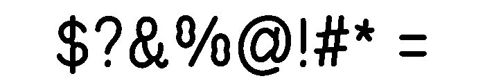 Velvelyne Regular Font OTHER CHARS