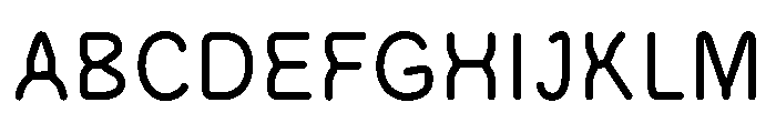 Velvelyne Regular Font UPPERCASE