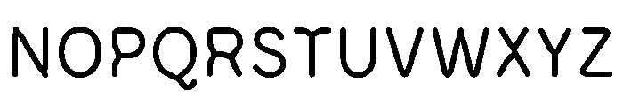 Velvelyne Regular Font UPPERCASE