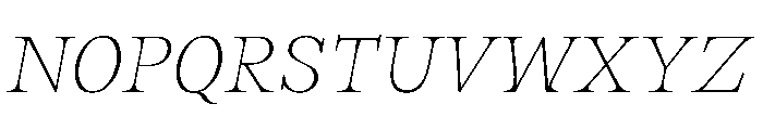 Ventoux1.1 Light Font UPPERCASE