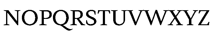Versus Font UPPERCASE