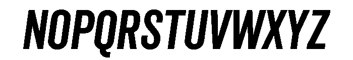 Veneer Clean Regular Italic Font UPPERCASE