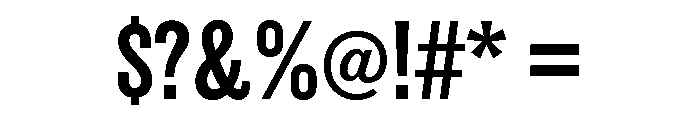 Veneer Clean Regular Font OTHER CHARS