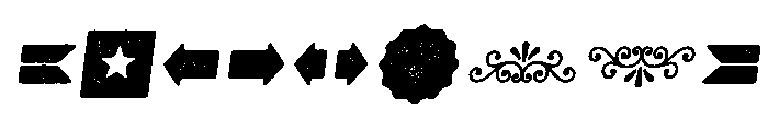 Veneer Extras Regular Italic Font OTHER CHARS
