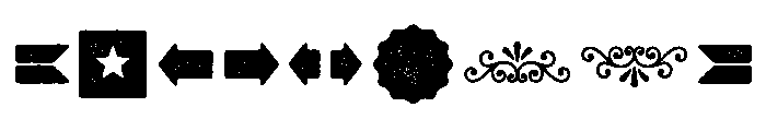 Veneer Extras Regular Font OTHER CHARS