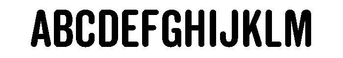 Veneer Round Font UPPERCASE