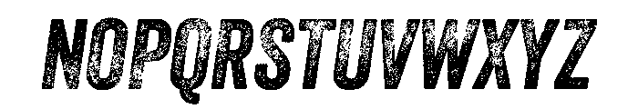 Veneer Three Regular Italic Font UPPERCASE