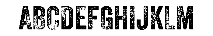 Veneer Three Regular Font UPPERCASE