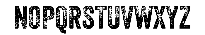 Veneer Three Regular Font UPPERCASE