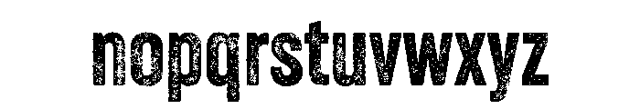 Veneer Three Regular Font LOWERCASE