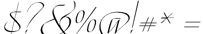 Venganza Wide Font OTHER CHARS