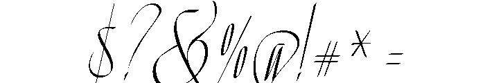 Venganza Font OTHER CHARS
