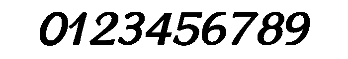Venis Bold Italic Font OTHER CHARS
