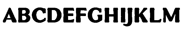 Venis Extra Bold Font UPPERCASE