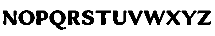 Venis Extra Bold Font UPPERCASE