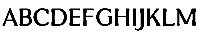 Venis Medium Font UPPERCASE