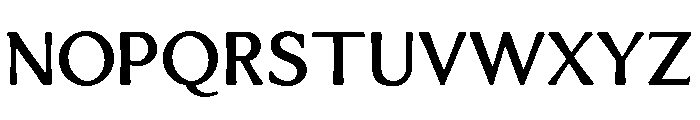 Venis Medium Font UPPERCASE