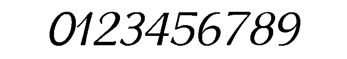 Venis Regular Italic Font OTHER CHARS