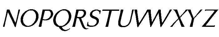 Venis Regular Italic Font UPPERCASE