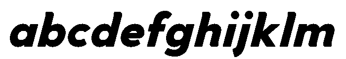 Venti Black Italic FONT
