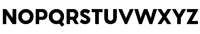 Venti Black Font UPPERCASE