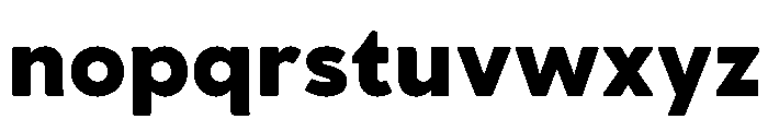 Venti Black Font LOWERCASE