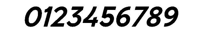 Venti Bold Italic Font OTHER CHARS
