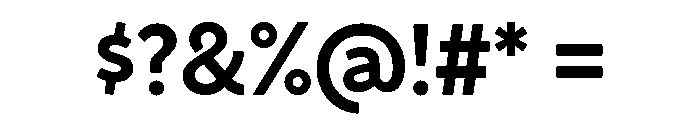 Venti Bold Font OTHER CHARS