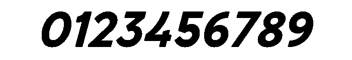 Venti Extra Bold Italic Font OTHER CHARS