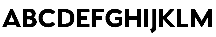Venti Extra Bold Font UPPERCASE