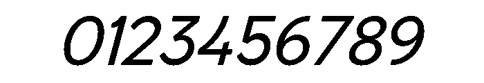 Venti Medium Italic Font OTHER CHARS