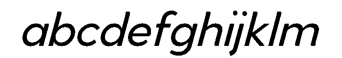 Venti Medium Italic FONT