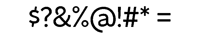 Venti Medium Font OTHER CHARS