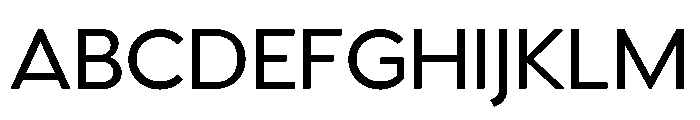 Venti Medium Font UPPERCASE