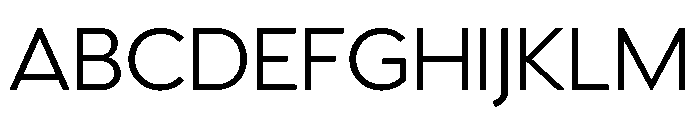 Venti Regular Font UPPERCASE