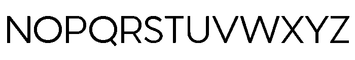 Venti Regular Font UPPERCASE