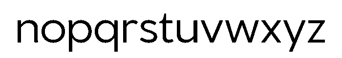 Venti Regular Font LOWERCASE