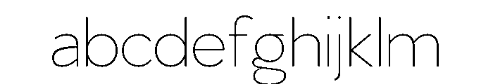 Venti Thin FONT
