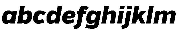Verb Black Italic FONT