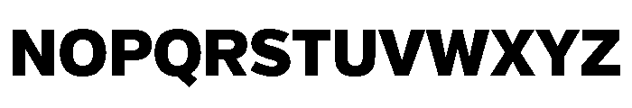 Verb Black Font UPPERCASE