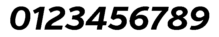 Verb Bold Italic Font OTHER CHARS